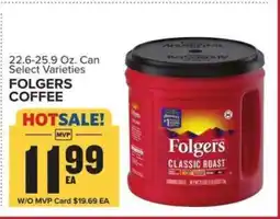Food Lion Folgers Coffee offer