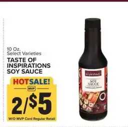 Food Lion Taste of Inspirations Soy Sauce offer