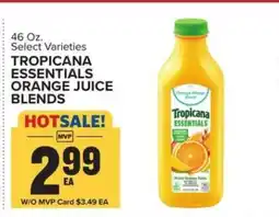 Food Lion Tropicana Essentials Orange Juice Blends offer