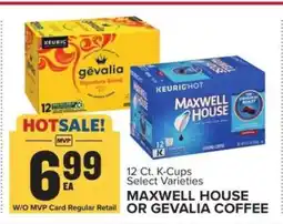 Food Lion Maxwell House or Gevalia Coffee offer
