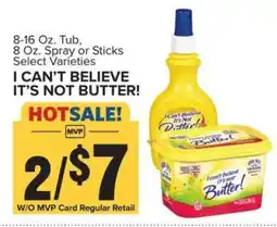 Food Lion I Can't Believe It's Not Butter! offer