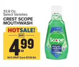 Food Lion Crest Scope Mouthwash offer