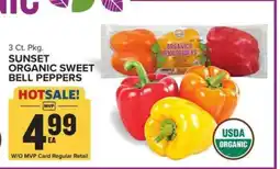 Food Lion Sunset Organic Sweet Bell Peppers offer