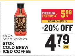 Food Lion STōK Cold Brew Iced Coffee offer