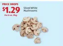 Aldi Sliced White Mushrooms offer
