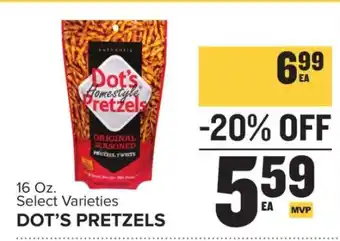 Food Lion DOT'S PRETZELS offer