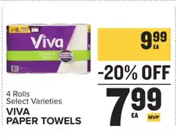 Food Lion Viva Paper Towels offer