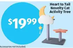Aldi Heart to Tail Novelty Cat Activity Tree offer