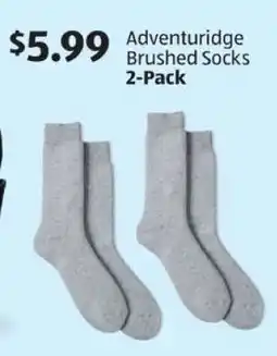 Aldi Adventuridge Brushed Socks offer