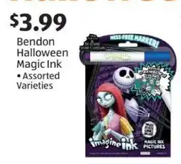 Aldi Bendon Halloween Magic Ink offer