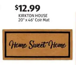 Aldi KIRKTON HOUSE Coir Mat offer