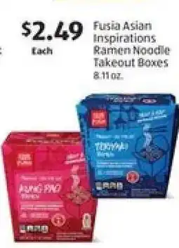 Aldi Fusia Asian Inspirations Ramen Noodle Takeout Boxes offer
