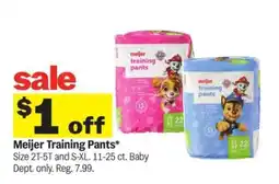 Meijer Meijer Training Pants offer