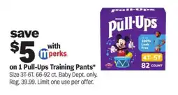 Meijer Pull-Ups Training Pants offer