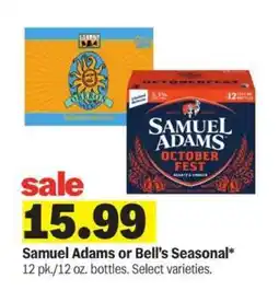 Meijer Samuel Adams or Bell’s Seasonal offer