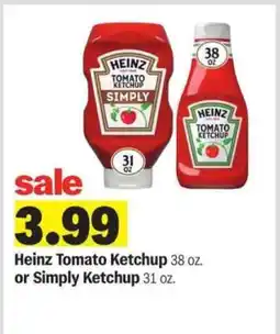 Meijer Heinz Tomato Ketchup or Simply Ketchup offer