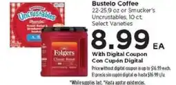 Food 4 Less Bustelo Coffee offer