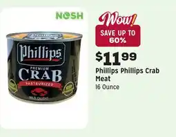 Grocery Outlet Phillips Crab Meat offer