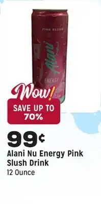 Grocery Outlet Pink Slush Drink offer