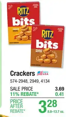 Menards Crackers offer