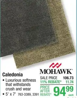Menards Mohawk Caledonia offer