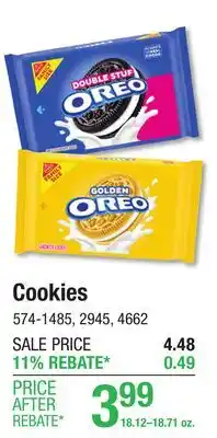 Menards Cookies offer