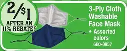 Menards 3-Ply Cloth Washable offer
