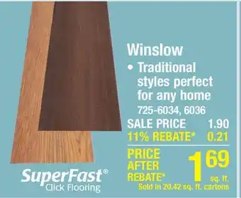 Menards Winslow offer