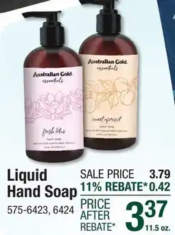 Menards Liquid Hand Soap offer
