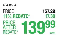Menards NAILING FLANGE & BUILT-IN BRICKMOULD WITH J-CHANNEL offer