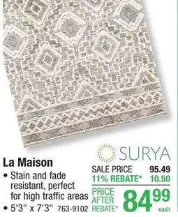 Menards La Maison offer