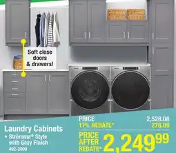 Menards Laundry Cabinets offer