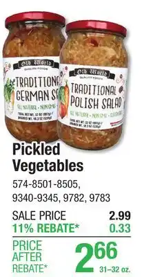 Menards Pickled Vegetables offer