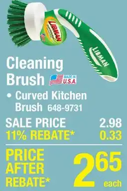 Menards Cleaning Brush offer