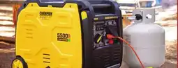 Menards 5,500W Starting/4,000W Running Dual Fuel Portable Inverter Generator offer