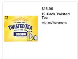 Walgreens 12-Pack Twisted Tea offer