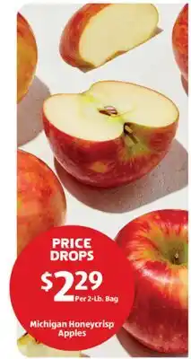 Aldi Michigan Honeycrisp Apples offer