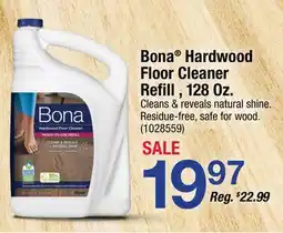 Ace Hardware Bona Hardwood Floor Cleaner Refill, 128 Oz offer