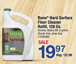 Ace Hardware Bona Hard Surface Floor Cleaner Refill 128 Oz offer