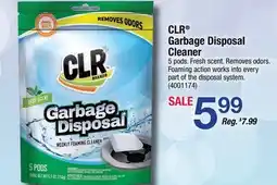 Ace Hardware CLR Garbage Disposal Cleaner offer