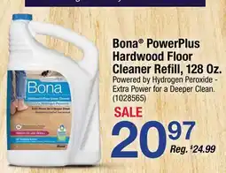 Ace Hardware Bona PowerPlus Hardwood Floor Cleaner Refill, 128 Oz offer