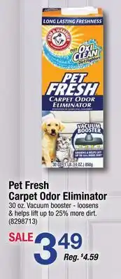 Ace Hardware Pet Fresh Carpet Odor Eliminator offer