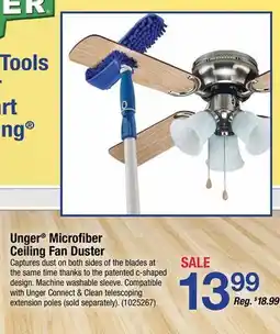 Ace Hardware Unger Microfiber Ceiling Fan Duster offer