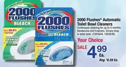 Ace Hardware 2000 Flushes Automatic Toilet Bowl Cleaners offer