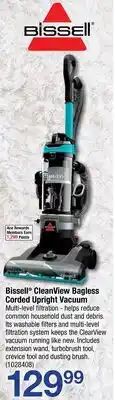 Ace Hardware Bissell CleanView Bagless Corded Upright Vacuum offer