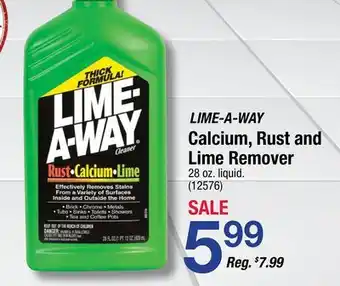 Ace Hardware LIME-A-WAY Calcium, Rust and Lime Remover offer