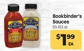 Tony’s Fresh Market Bookbinder's Sauces offer
