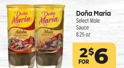 Tony’s Fresh Market Doña María Select Mole Sauce offer