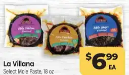 Tony’s Fresh Market La Villana Select Mole Paste offer