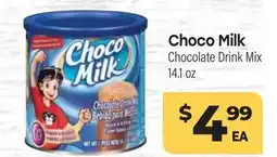 Tony’s Fresh Market Choco Milk Chocolate Drink Mix offer